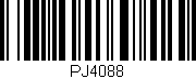 Código de barras (EAN, GTIN, SKU, ISBN): 'PJ4088'