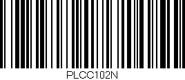 Código de barras (EAN, GTIN, SKU, ISBN): 'PLCC102N'