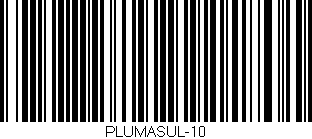 Código de barras (EAN, GTIN, SKU, ISBN): 'PLUMASUL-10'