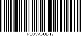 Código de barras (EAN, GTIN, SKU, ISBN): 'PLUMASUL-12'