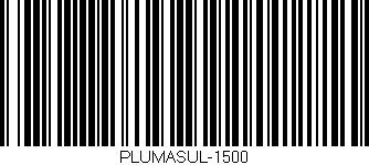 Código de barras (EAN, GTIN, SKU, ISBN): 'PLUMASUL-1500'