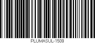 Código de barras (EAN, GTIN, SKU, ISBN): 'PLUMASUL-1509'