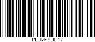 Código de barras (EAN, GTIN, SKU, ISBN): 'PLUMASUL-17'