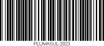 Código de barras (EAN, GTIN, SKU, ISBN): 'PLUMASUL-2023'
