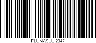 Código de barras (EAN, GTIN, SKU, ISBN): 'PLUMASUL-2047'