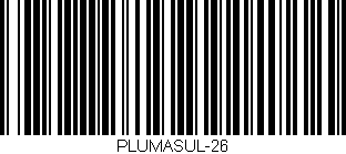 Código de barras (EAN, GTIN, SKU, ISBN): 'PLUMASUL-26'