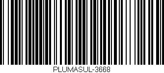 Código de barras (EAN, GTIN, SKU, ISBN): 'PLUMASUL-3668'