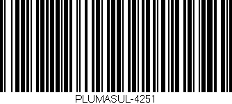Código de barras (EAN, GTIN, SKU, ISBN): 'PLUMASUL-4251'