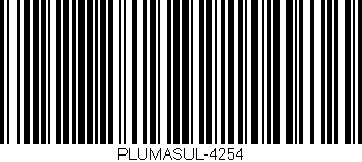 Código de barras (EAN, GTIN, SKU, ISBN): 'PLUMASUL-4254'