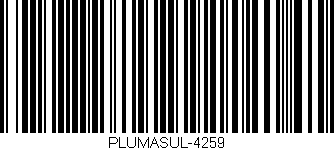 Código de barras (EAN, GTIN, SKU, ISBN): 'PLUMASUL-4259'