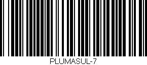 Código de barras (EAN, GTIN, SKU, ISBN): 'PLUMASUL-7'