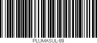 Código de barras (EAN, GTIN, SKU, ISBN): 'PLUMASUL-89'