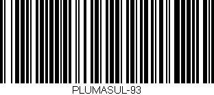 Código de barras (EAN, GTIN, SKU, ISBN): 'PLUMASUL-93'