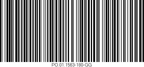 Código de barras (EAN, GTIN, SKU, ISBN): 'PO.01.1563-180-GG'