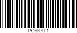 Código de barras (EAN, GTIN, SKU, ISBN): 'PO8879-1'