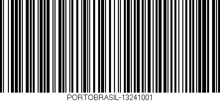 Código de barras (EAN, GTIN, SKU, ISBN): 'PORTOBRASIL-13241001'