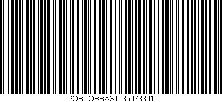 Código de barras (EAN, GTIN, SKU, ISBN): 'PORTOBRASIL-35973301'