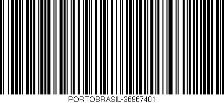 Código de barras (EAN, GTIN, SKU, ISBN): 'PORTOBRASIL-36967401'