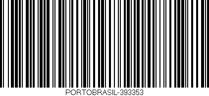 Código de barras (EAN, GTIN, SKU, ISBN): 'PORTOBRASIL-393353'