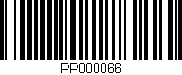 Código de barras (EAN, GTIN, SKU, ISBN): 'PP000066'