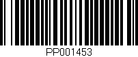 Código de barras (EAN, GTIN, SKU, ISBN): 'PP001453'