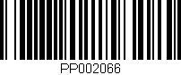 Código de barras (EAN, GTIN, SKU, ISBN): 'PP002066'