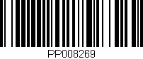 Código de barras (EAN, GTIN, SKU, ISBN): 'PP008269'