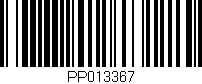 Código de barras (EAN, GTIN, SKU, ISBN): 'PP013367'