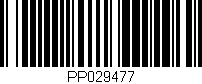 Código de barras (EAN, GTIN, SKU, ISBN): 'PP029477'