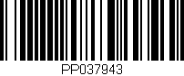 Código de barras (EAN, GTIN, SKU, ISBN): 'PP037943'