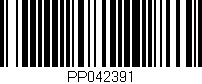 Código de barras (EAN, GTIN, SKU, ISBN): 'PP042391'