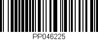 Código de barras (EAN, GTIN, SKU, ISBN): 'PP046225'