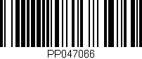 Código de barras (EAN, GTIN, SKU, ISBN): 'PP047066'