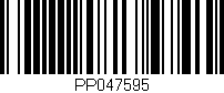 Código de barras (EAN, GTIN, SKU, ISBN): 'PP047595'