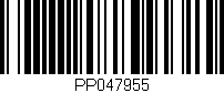 Código de barras (EAN, GTIN, SKU, ISBN): 'PP047955'