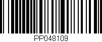 Código de barras (EAN, GTIN, SKU, ISBN): 'PP048109'