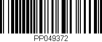 Código de barras (EAN, GTIN, SKU, ISBN): 'PP049372'