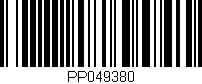 Código de barras (EAN, GTIN, SKU, ISBN): 'PP049380'