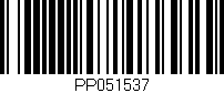 Código de barras (EAN, GTIN, SKU, ISBN): 'PP051537'