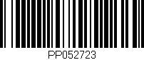 Código de barras (EAN, GTIN, SKU, ISBN): 'PP052723'