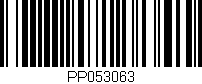 Código de barras (EAN, GTIN, SKU, ISBN): 'PP053063'