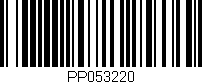 Código de barras (EAN, GTIN, SKU, ISBN): 'PP053220'