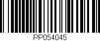 Código de barras (EAN, GTIN, SKU, ISBN): 'PP054045'