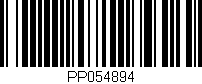 Código de barras (EAN, GTIN, SKU, ISBN): 'PP054894'