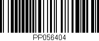 Código de barras (EAN, GTIN, SKU, ISBN): 'PP056404'