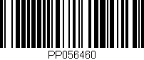 Código de barras (EAN, GTIN, SKU, ISBN): 'PP056460'