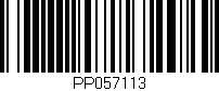 Código de barras (EAN, GTIN, SKU, ISBN): 'PP057113'