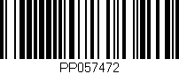Código de barras (EAN, GTIN, SKU, ISBN): 'PP057472'