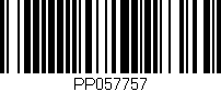 Código de barras (EAN, GTIN, SKU, ISBN): 'PP057757'