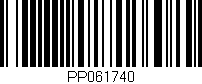 Código de barras (EAN, GTIN, SKU, ISBN): 'PP061740'